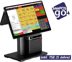 SamPOS go! Paket XL pro+ (Swan 2 Printer m. Kundendisplay) 