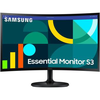 Samsung Essential S24C364EAU 24 Zoll Full HD VA LED Monitor - Schwarz curved 