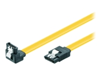 SATA III 0,5m 90° 