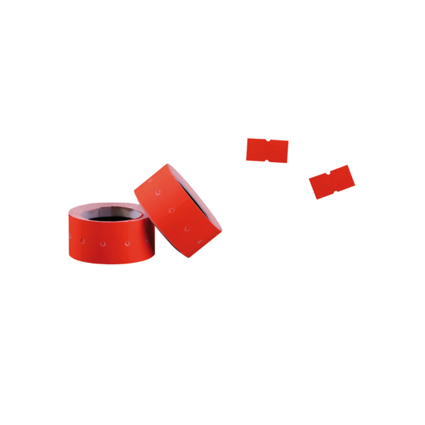 Etiketten orange 21 x 12 gerade 