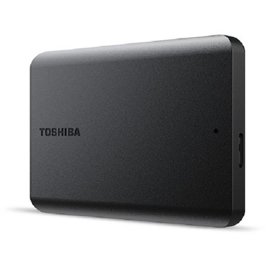 externe Festplatte HDD 2,5 1TB Toshiba Canvio Basics USB 3.2/USB 2.0 Black 