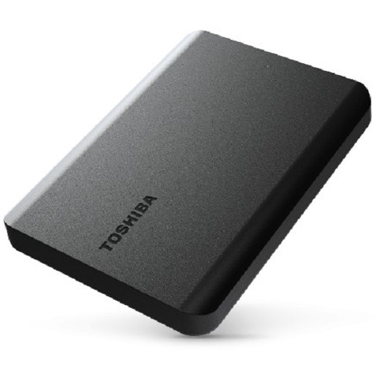 externe Festplatte HDD 2,5 1TB Toshiba Canvio Basics USB 3.2/USB 2.0 Black 
