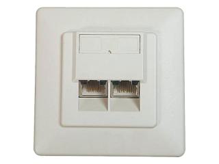 Modular Auf- u. Unterputzdose CAT5e 