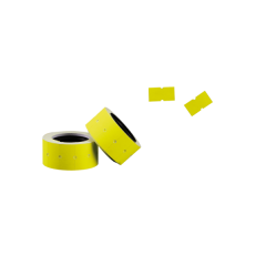 Etiketten gelb  21 x 12 gerade 