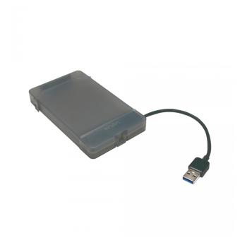 LogiLink AU0037 Speicherlaufwerksgehäuse 2.5 Zoll HDD / SSD-Gehäuse Grau 