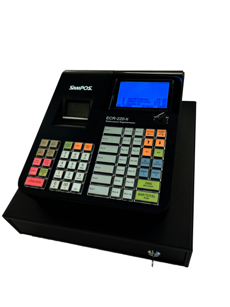 SAMPOS ECR-220 II inkl. SD-TSE 5 Jahre 