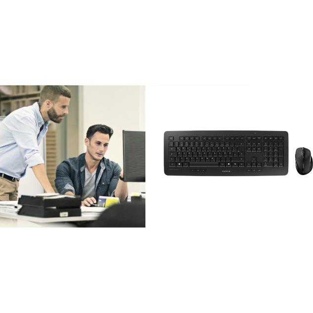 Cherry DW5100 Wireless Desktop [DE] black 
