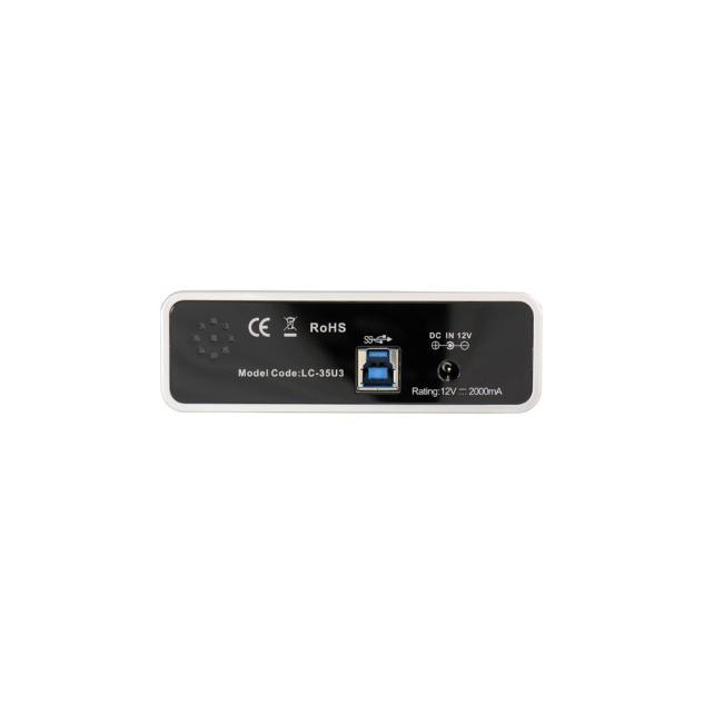 SATA USB3 LC-Power black 3,5" 