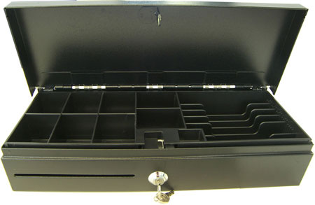 Springdeckelschublade Flip-Top Modell 460 schwarz 