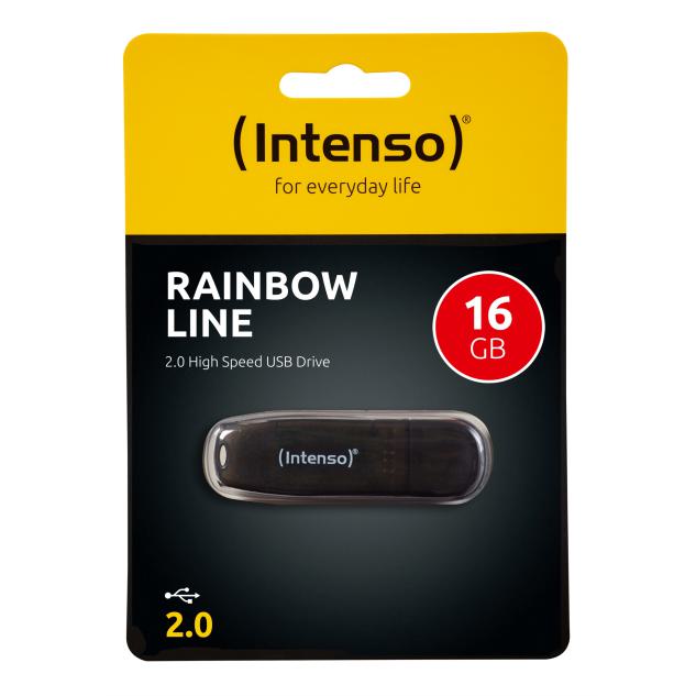 USB Stick 16GB Intenso Rainbow 
