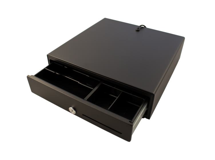 Kassenschublade "mini" Modell 335B schwarz / 24V 