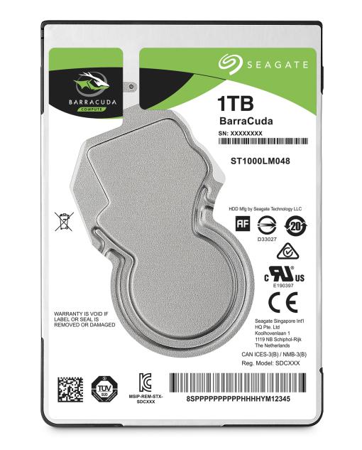 1TB Seagate ST1000LM048 5400RPM 128MB 7mm 
