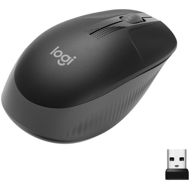 Logitech M190 optisch wireless Black 