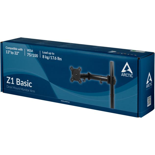 Tischhalterung für 1 Monitor bis 81,3cm 32" 15KG ARCTIC Z1 Basic 
